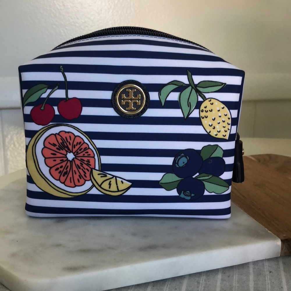 Tory Burch Brigitte cosmetic case/pouch